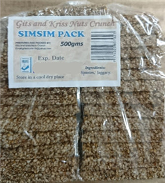 Simsim Paak - Sesame Brittle (500 gms) - Gits and Kriss Crunch