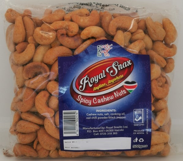 R.S - Spicy Cashewnuts (500gms)