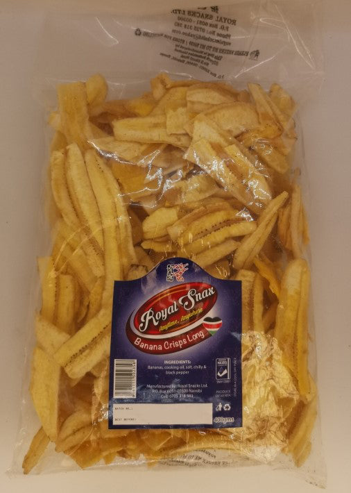 R.S - Banana Crisps Long - Salted (400gms)
