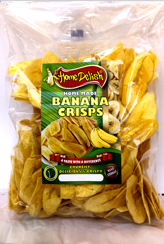 Home Delish - Banana Crisps - Salted - 400gms