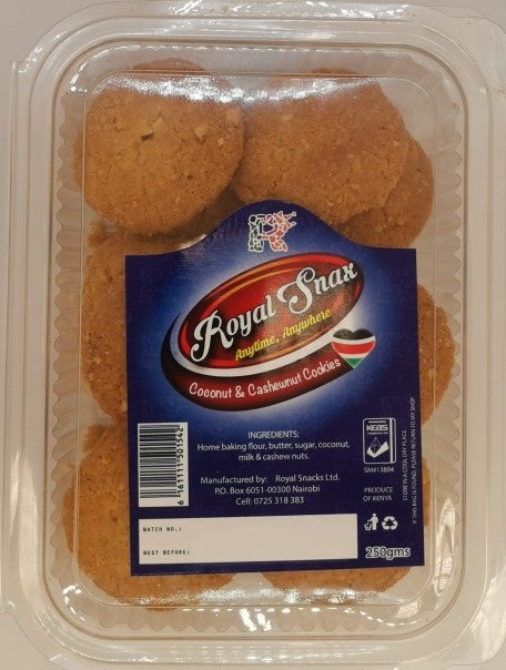 R.S - Coconut and Cashewnut Cookies (250gms)