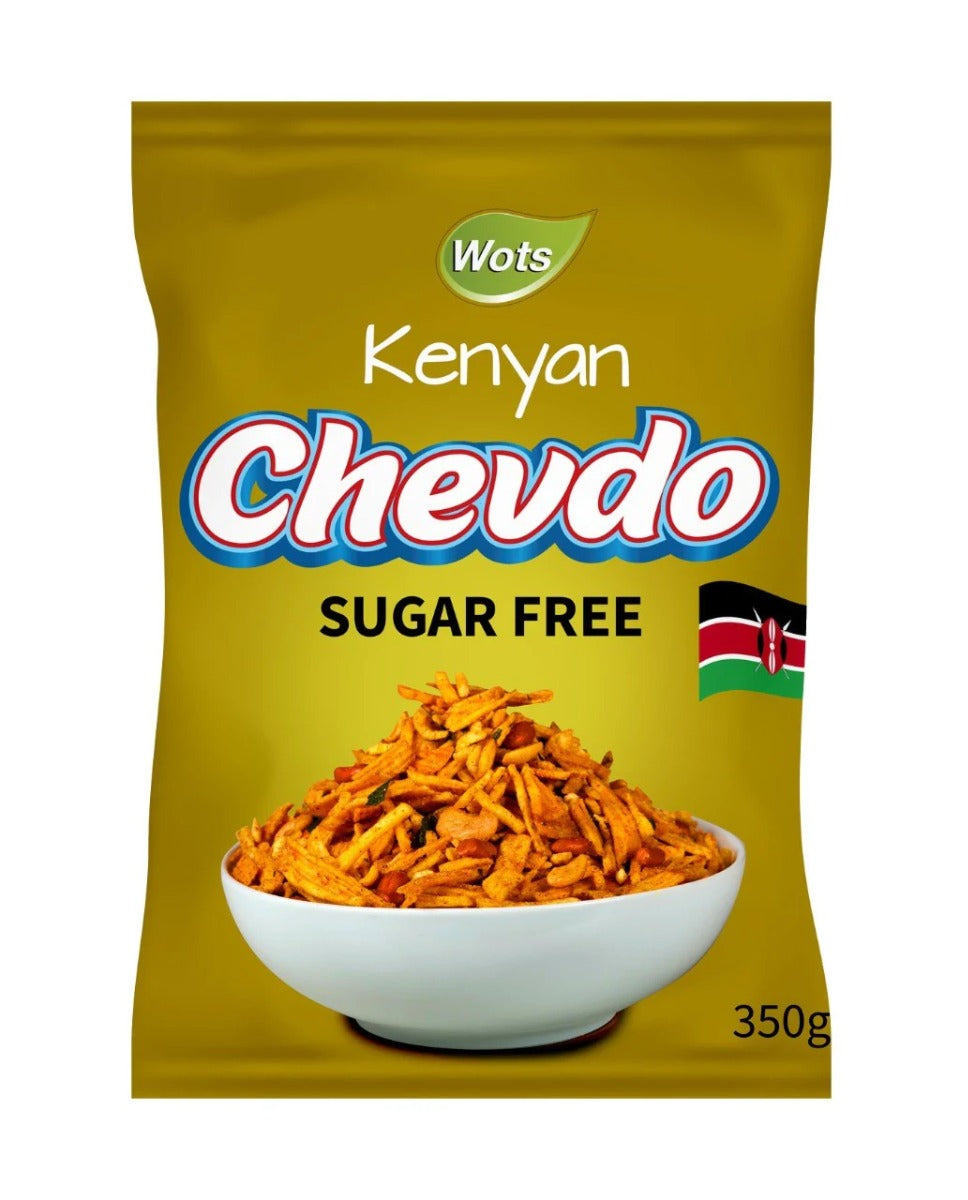 Bhartiben - WOTS - Kenyan Chevdo - Sugar Free (350g)
