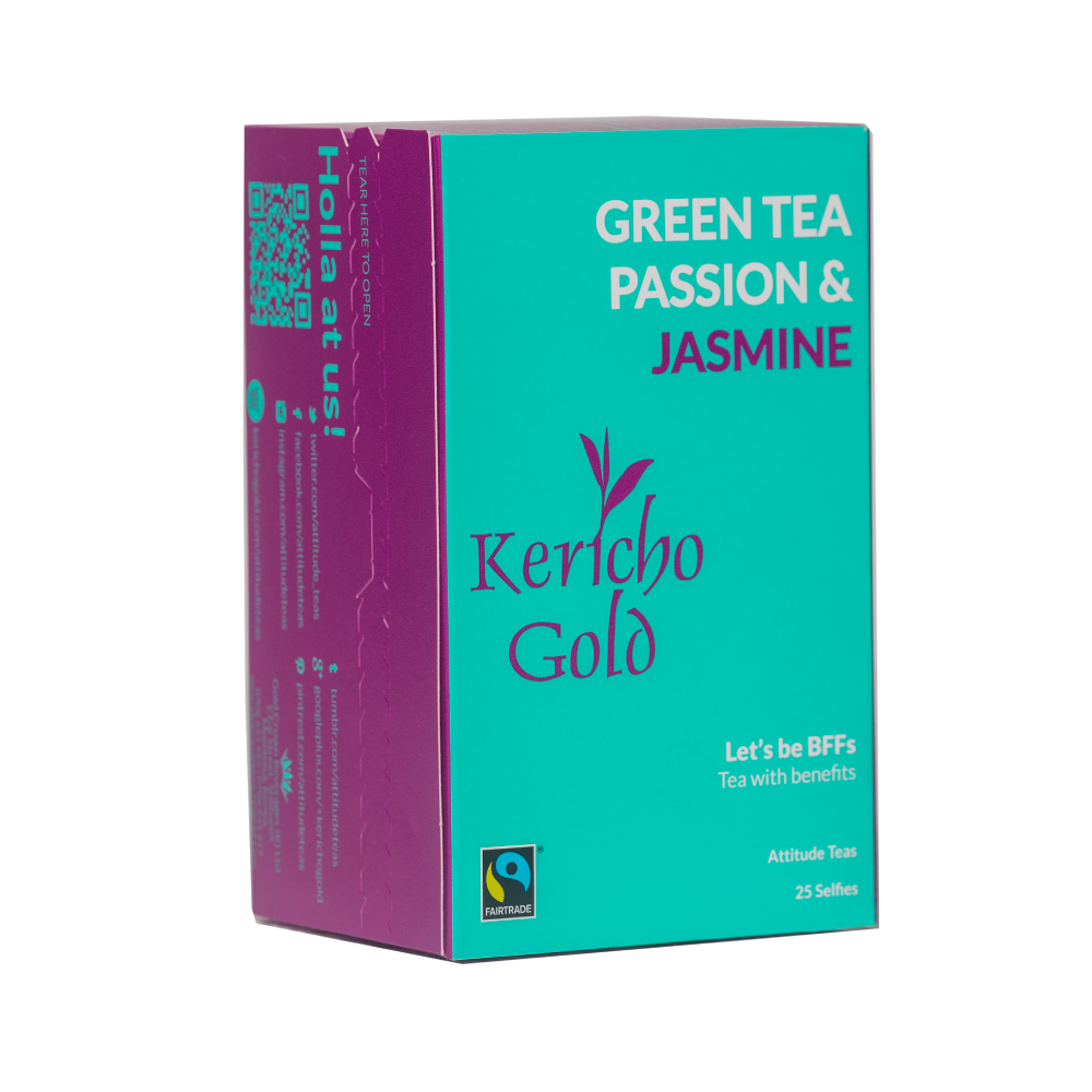 Kericho Gold Green Tea - Passion and Jasmine - 25Teabags