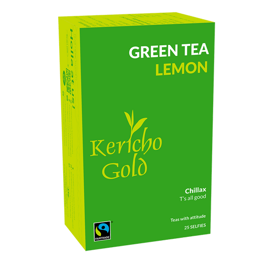 Kericho Gold Green Tea - Lemon - 25Teabags