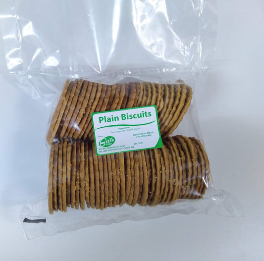 Plain Biscuits - 500gms - Geeta Foods (Bharti Ben)