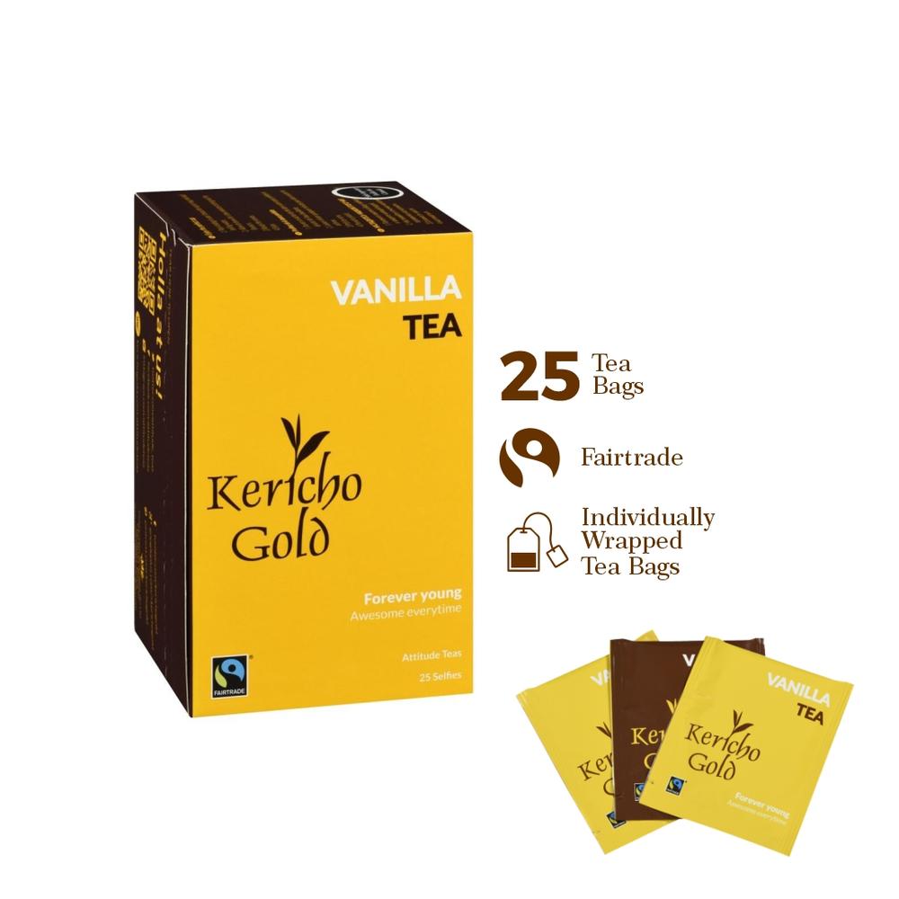 Kericho Gold Vanilla Tea - 25 Tea Bags
