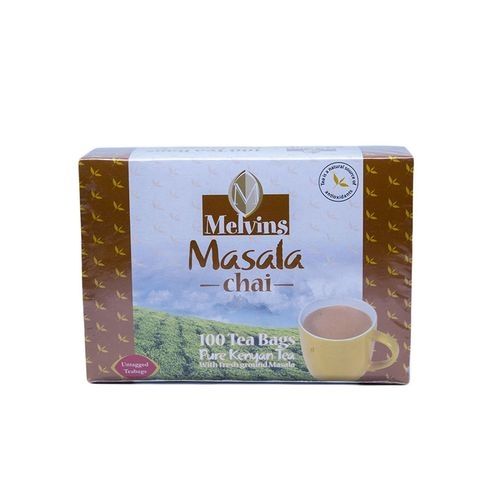 Melvins Masala 100 Tea Bags Untagged