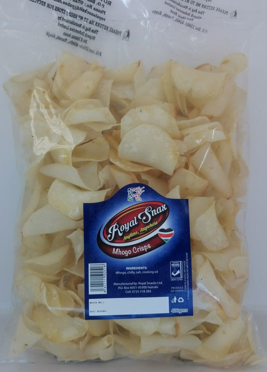 R.S - Mhogo Crisps (Cassava Crisps) Salted (400gms)