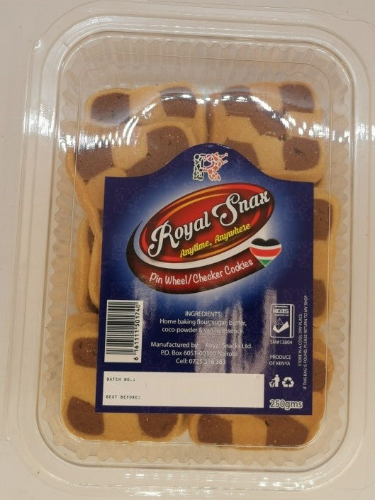 R.S - Pin Wheel/Checker Cookies (250gms)