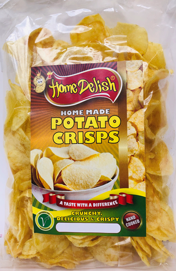 Home Delish - Potato Crisps - Salted - 200gms