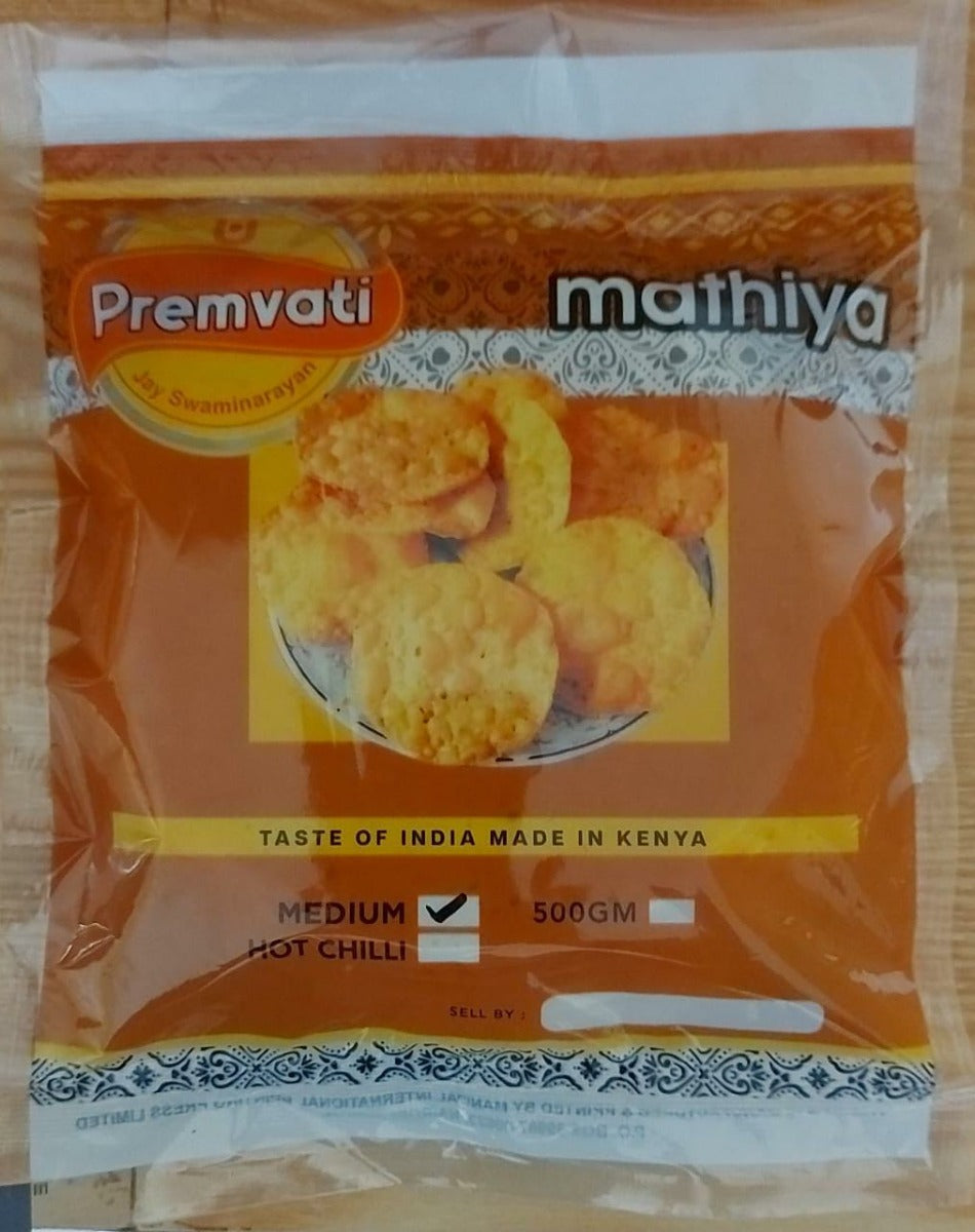 Mathiya Premvati Medium Spicy - 500gms