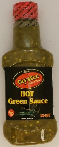 Taystee Hot Green Sauce (400gms)